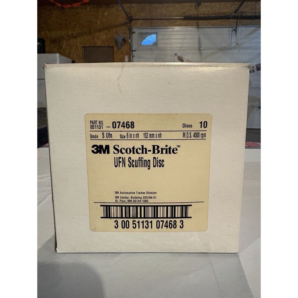 3M Scotch‑Brite UFN Scuffing Disc 5" x 3/4" – Ultra Fine – Single Disc